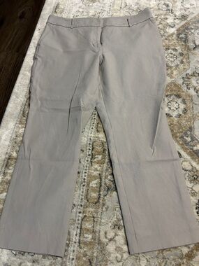 Ann Taylor Light Gray Dress Pants